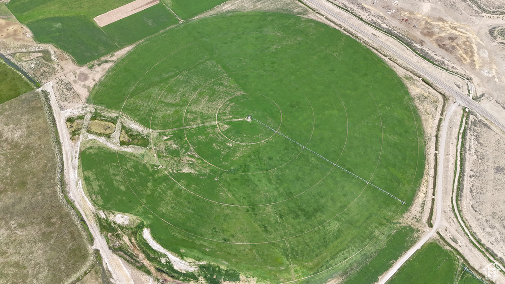 Aerial overview of property's location