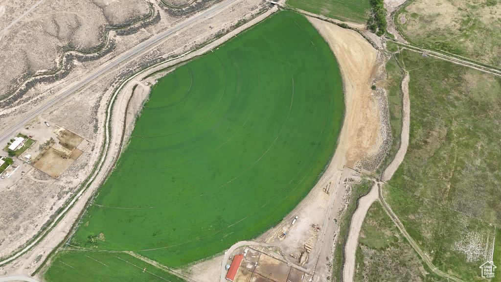 Aerial overview of property's location