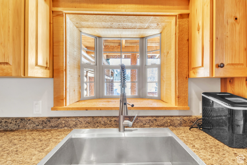 Room details with sink