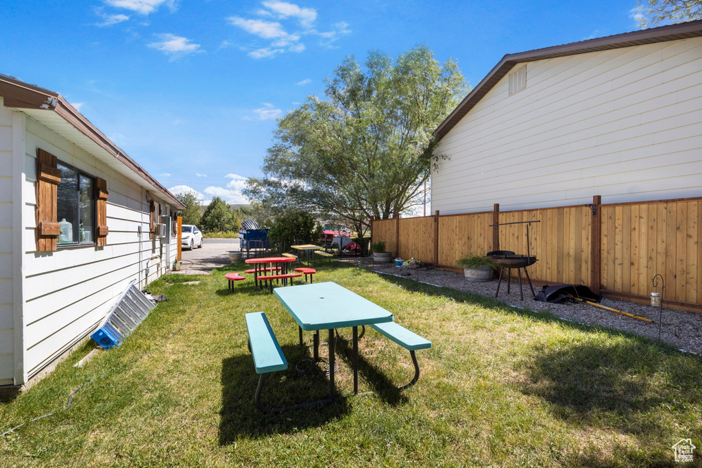 View of yard
