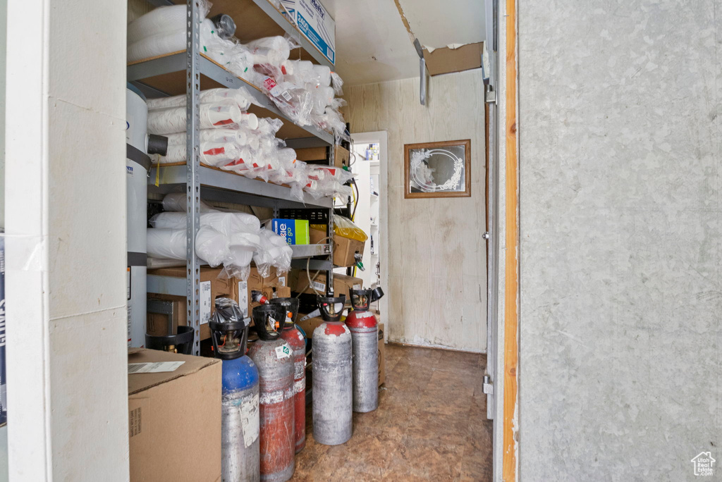 View of storage room