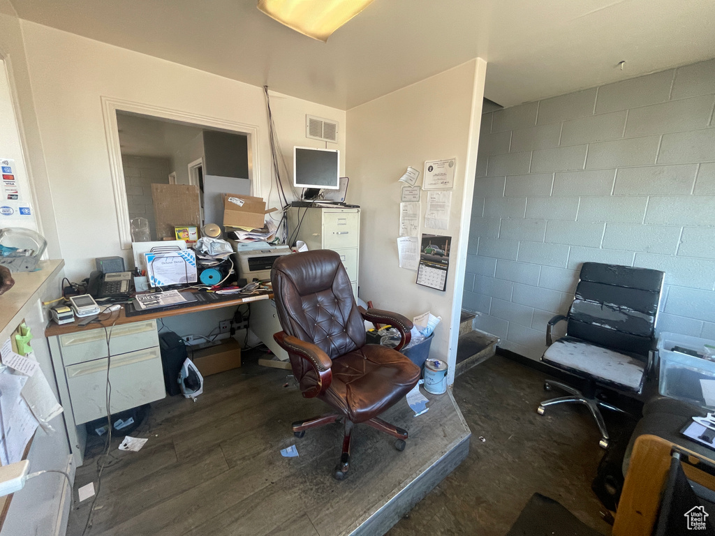 View of office area
