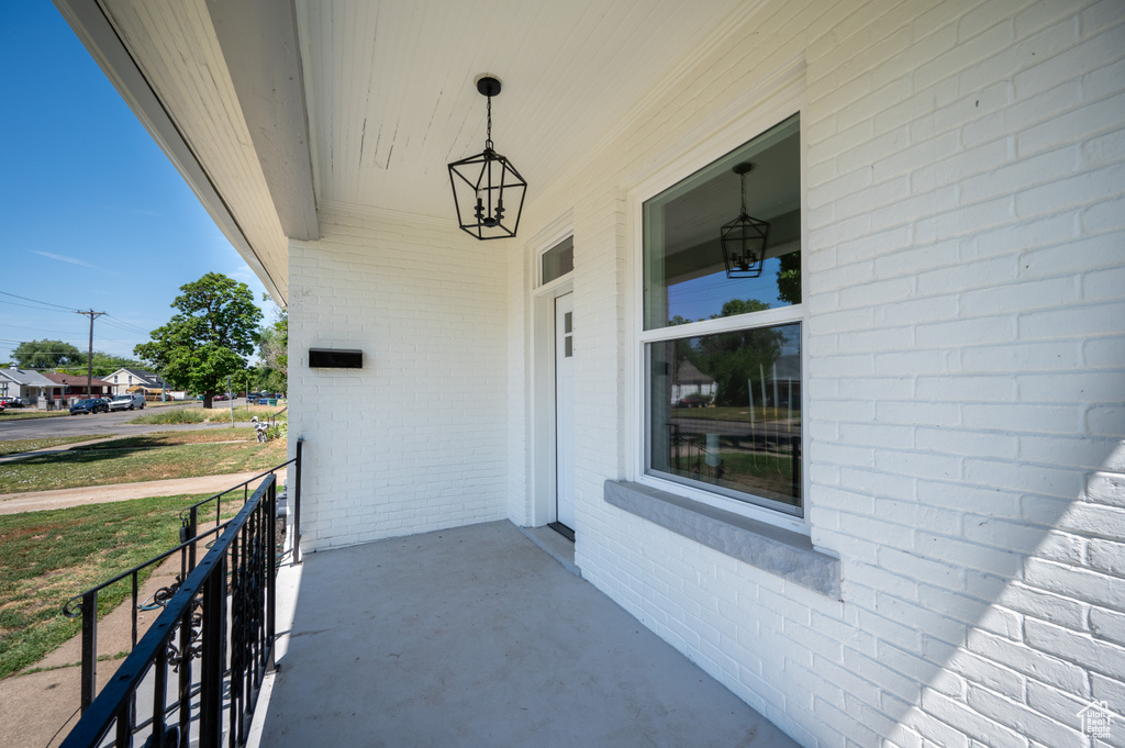 View of porch