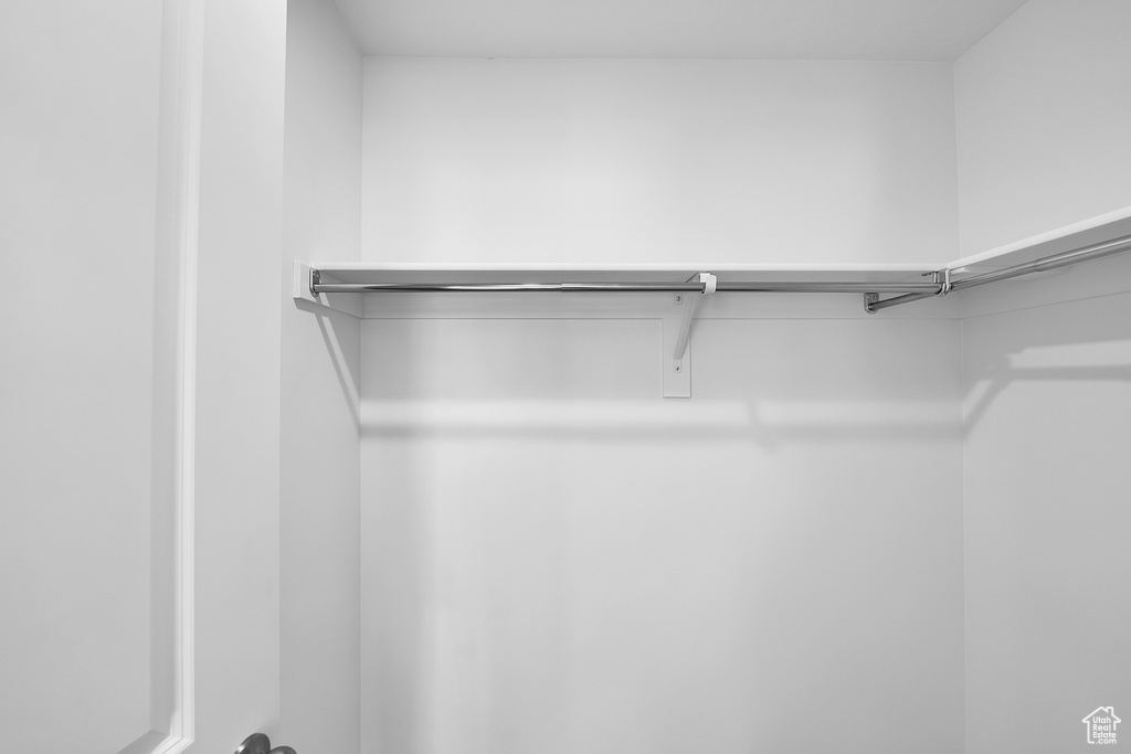 View of spacious closet