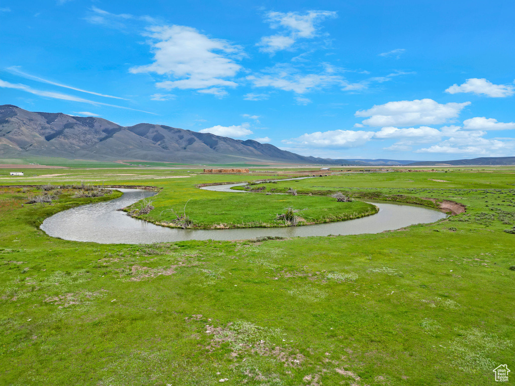 View of property's community featuring a mountain view