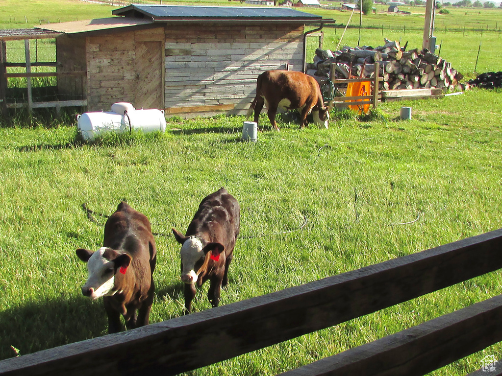 View of stable