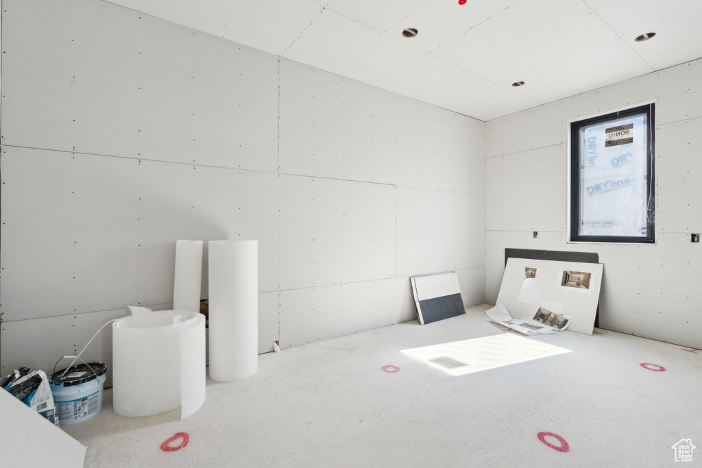 View of spare room