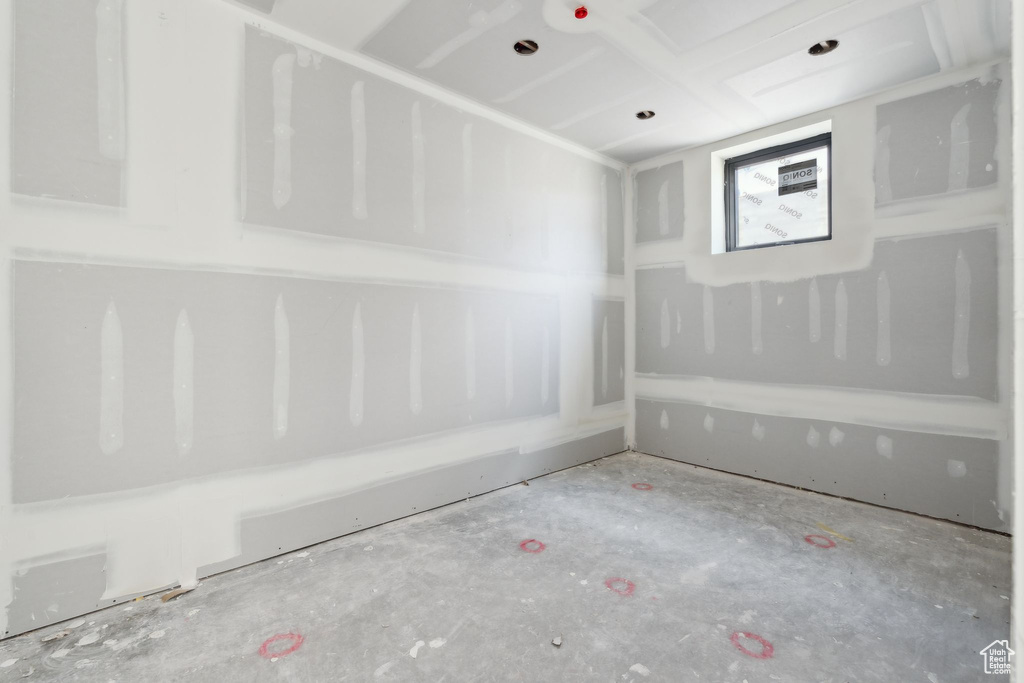 View of spare room