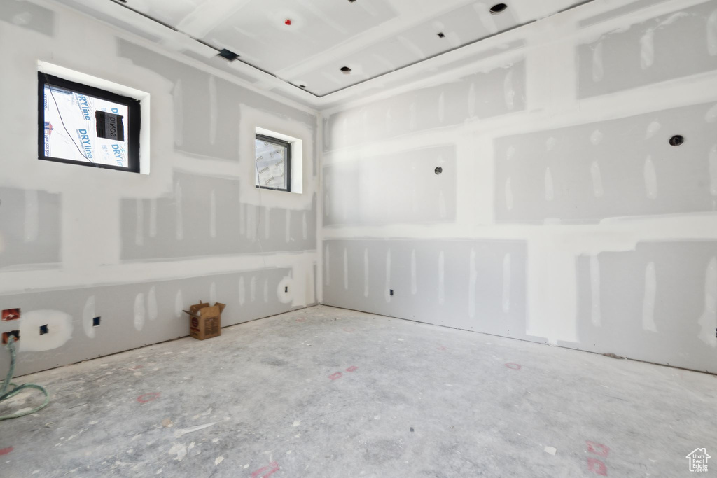 View of spare room