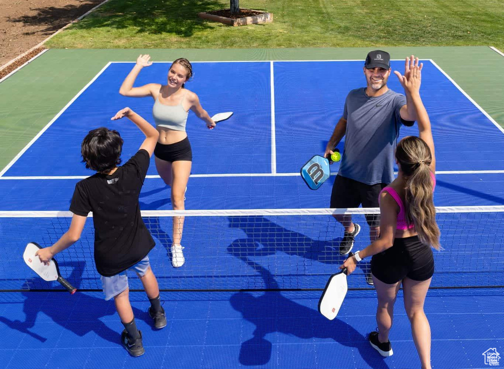 View of sport court