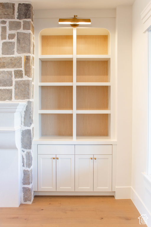 Details with wood-type flooring