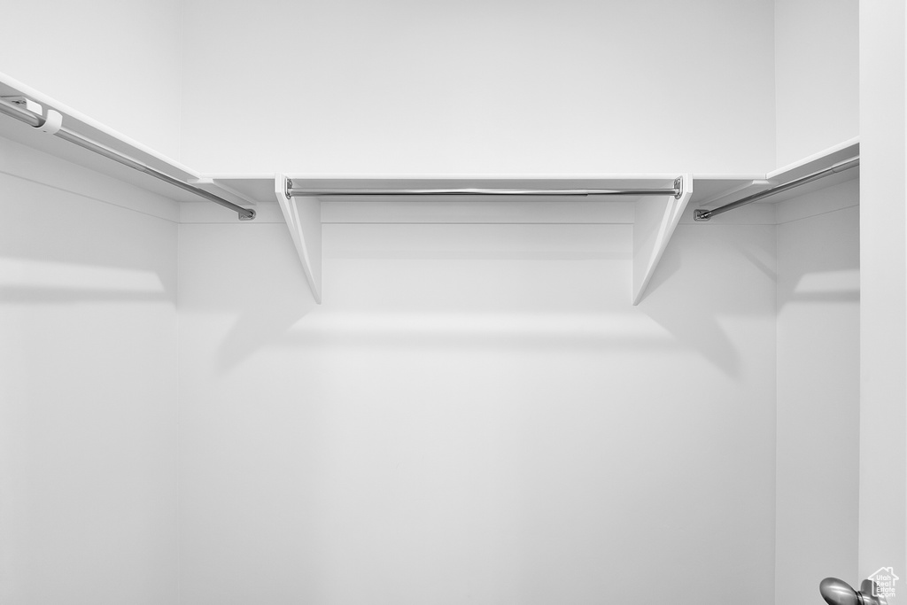View of spacious closet