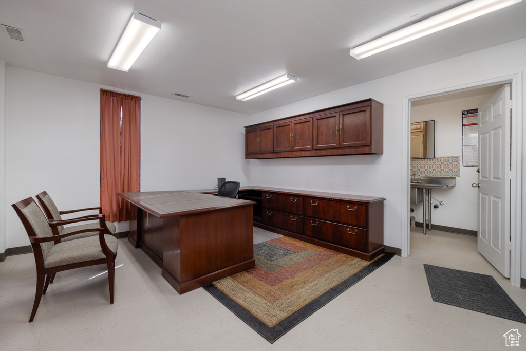 View of home office