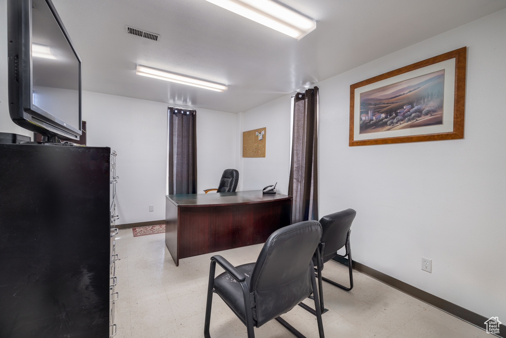 View of home office
