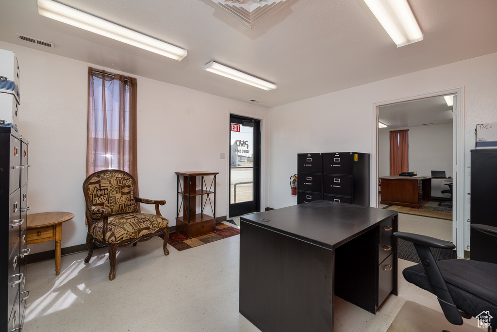 View of office space