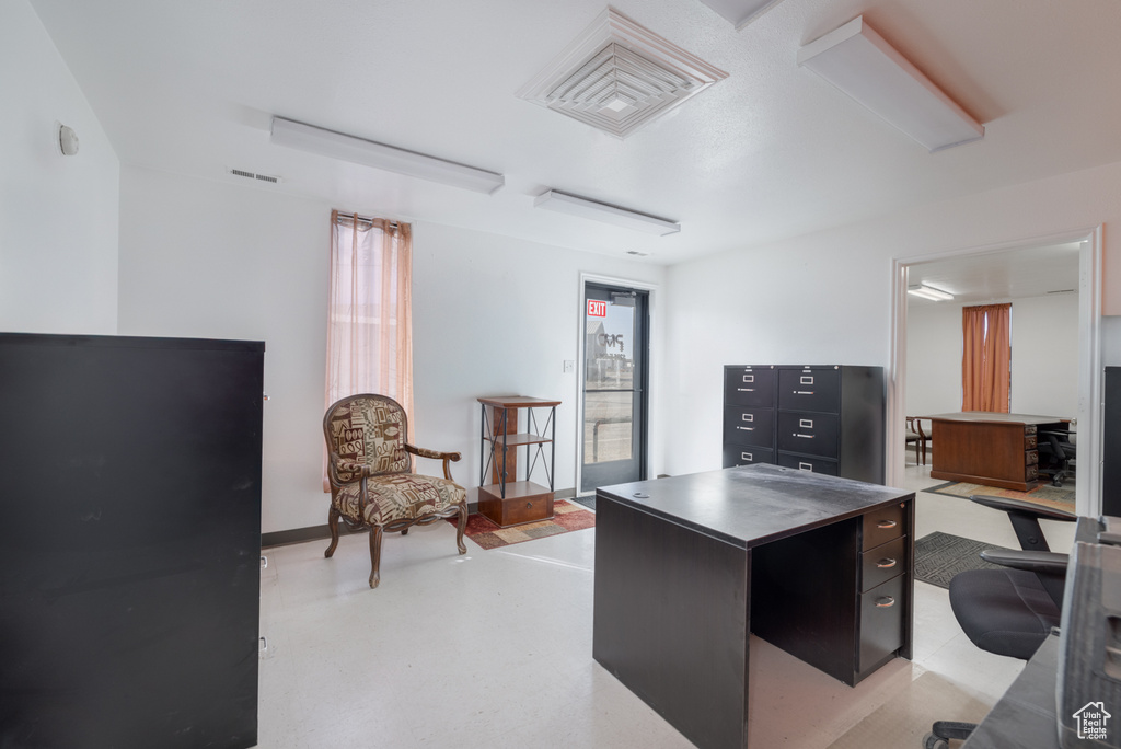 Office with plenty of natural light