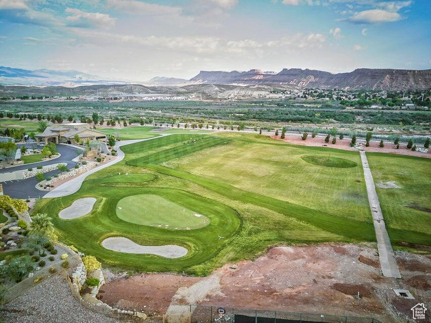View of home's community featuring a mountain view