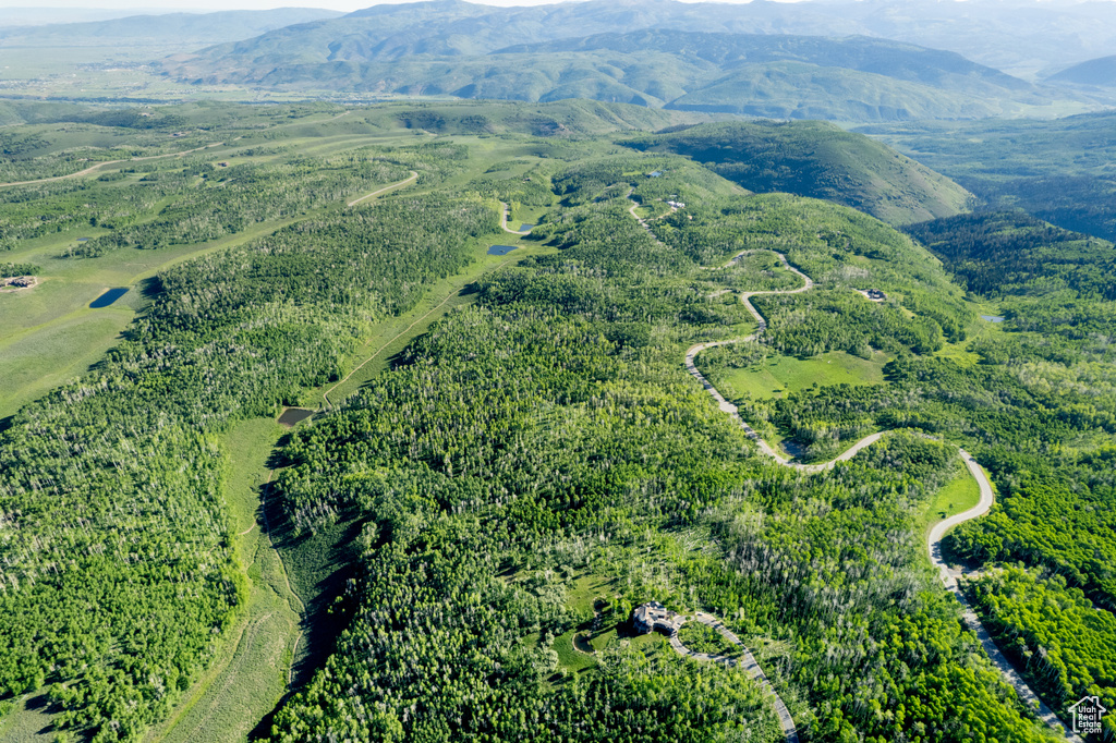 View of property location with a mountain backdrop