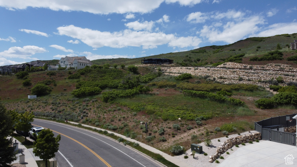 View of mountain backdrop
