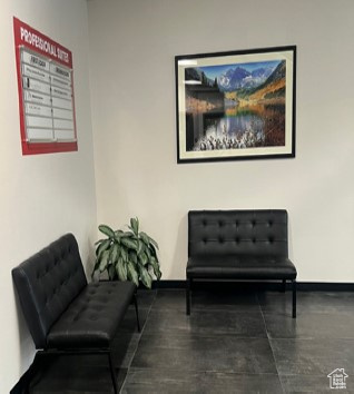 View of living area