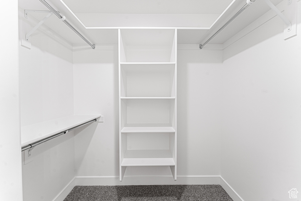 View of spacious closet