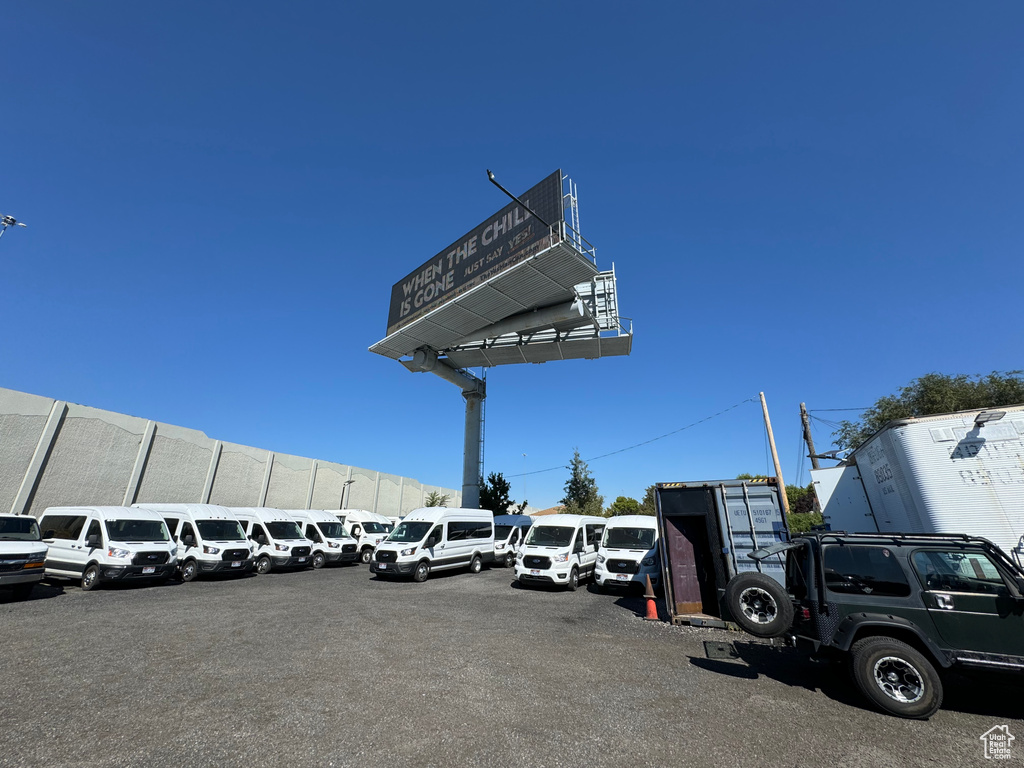 View of car parking