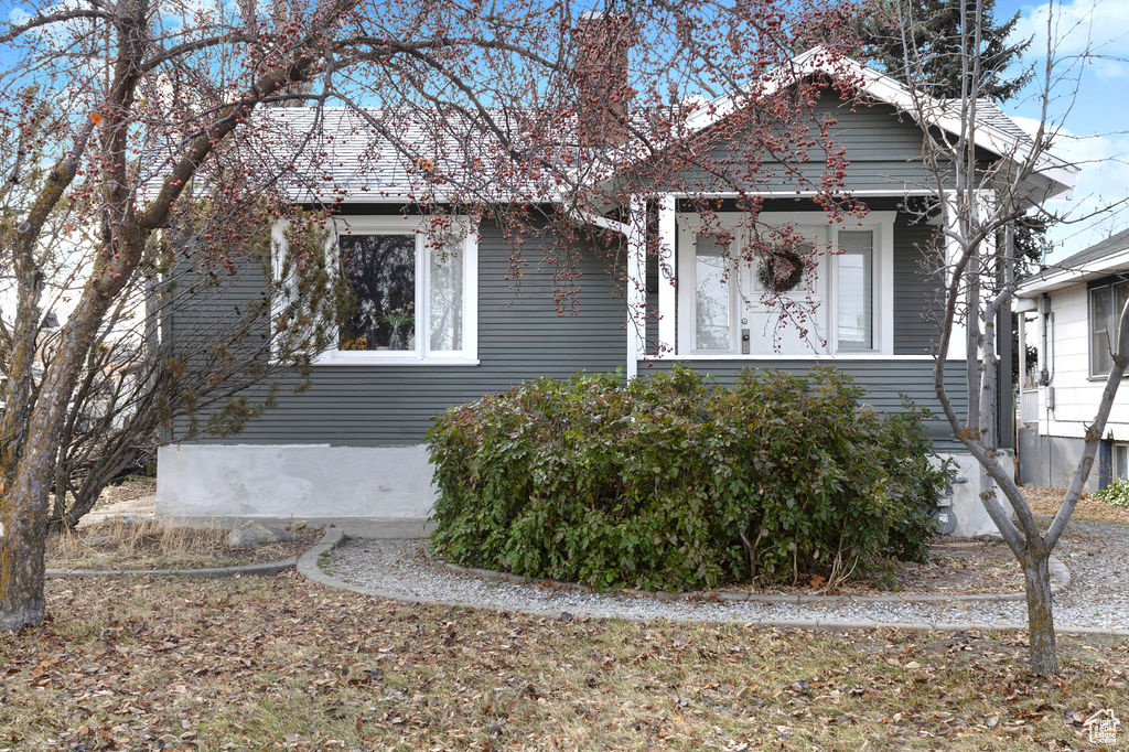 View of bungalow-style house