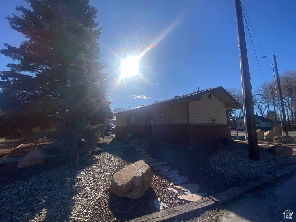 View of side of property