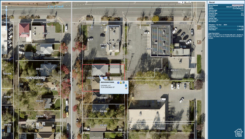 72 N CHICAGO ST Salt Lake City, UT 84116