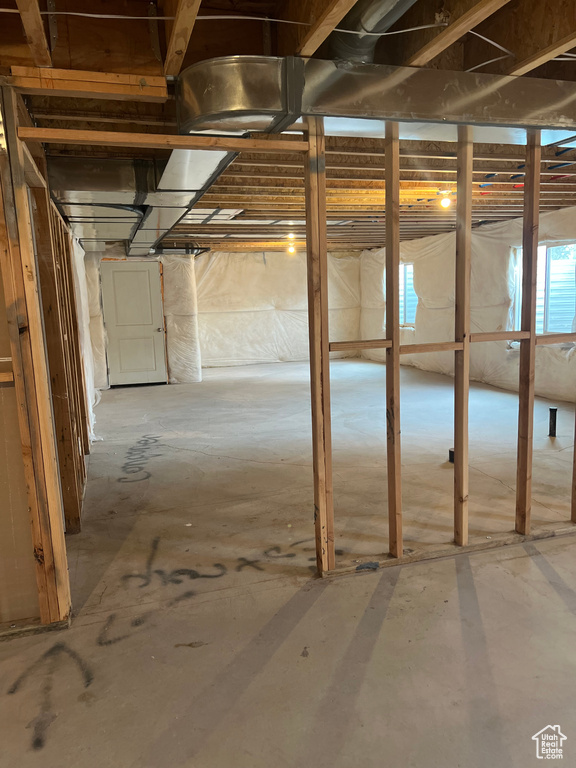 View of basement
