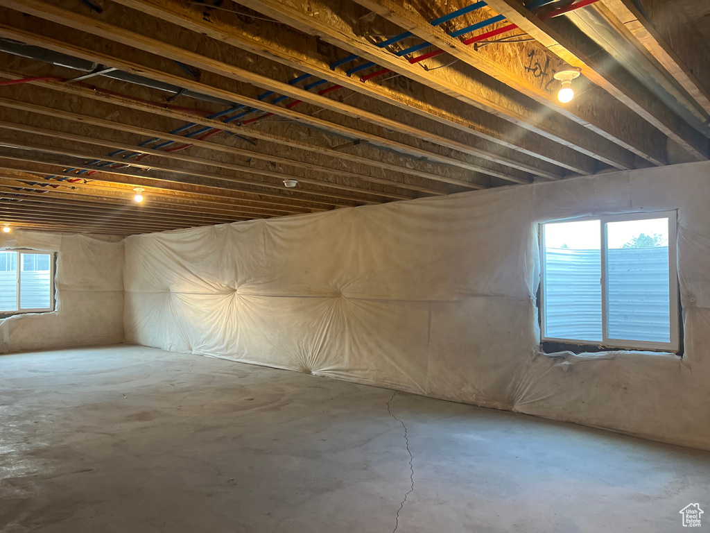 View of basement