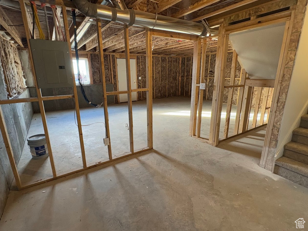 Miscellaneous room with electric panel