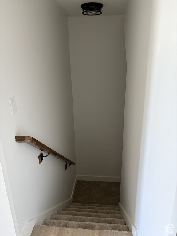 View of stairs