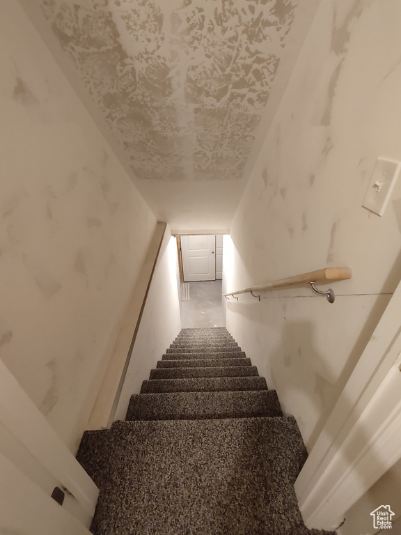 View of stairway
