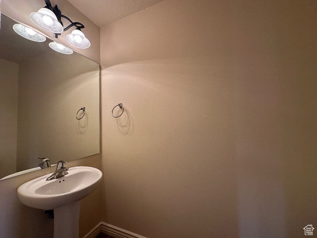 View of bathroom