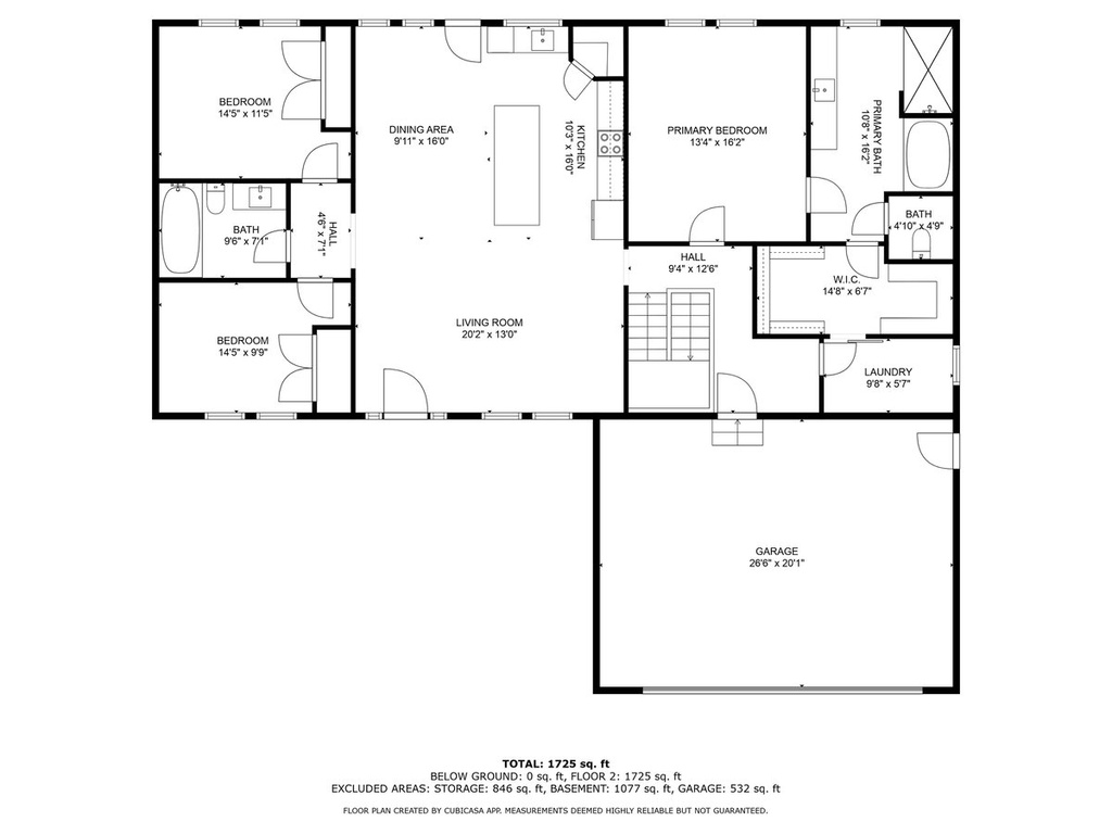 View of layout