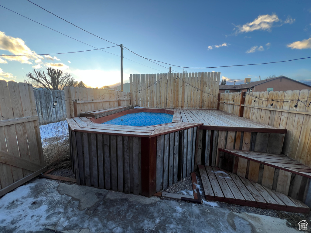 View of swimming pool