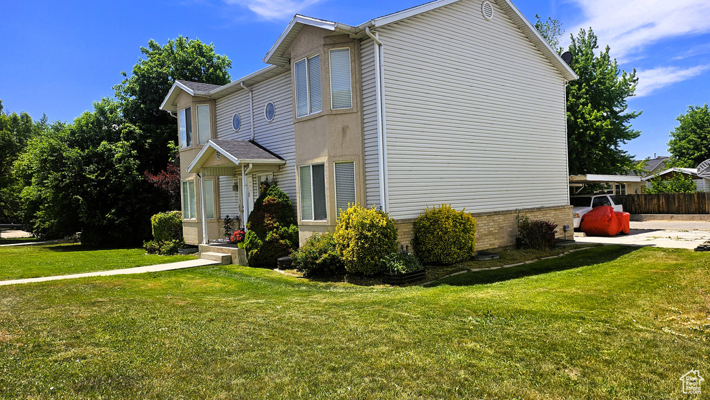 View of side of property