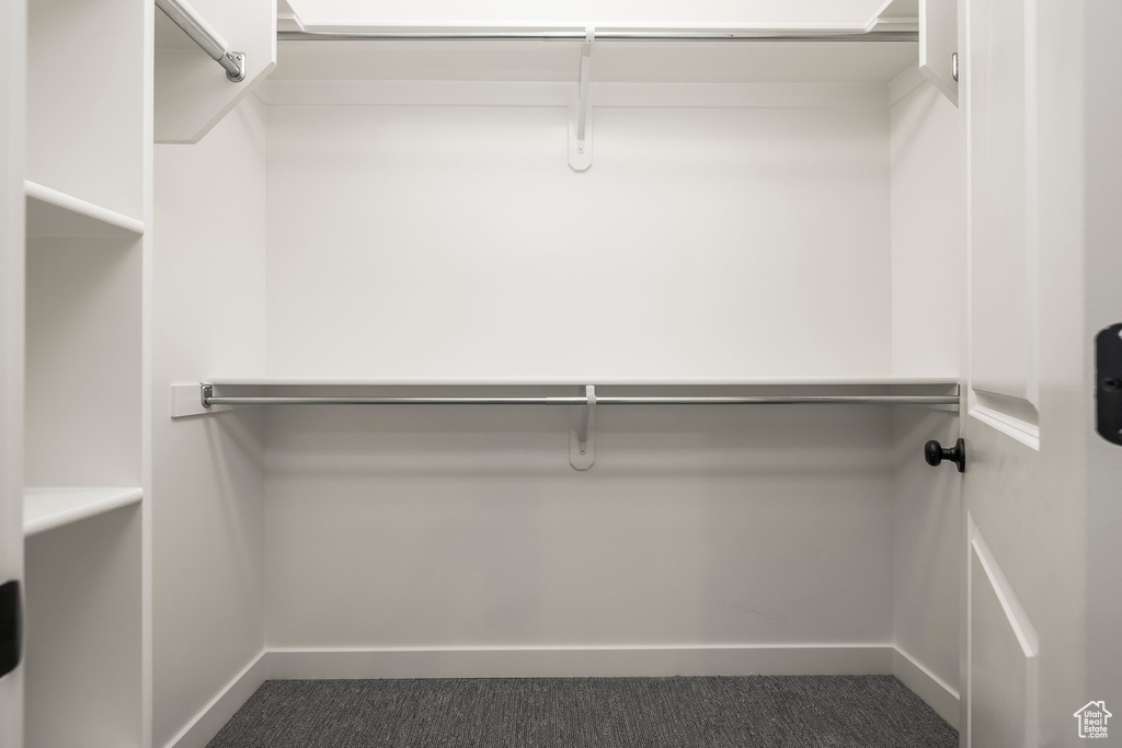 View of spacious closet