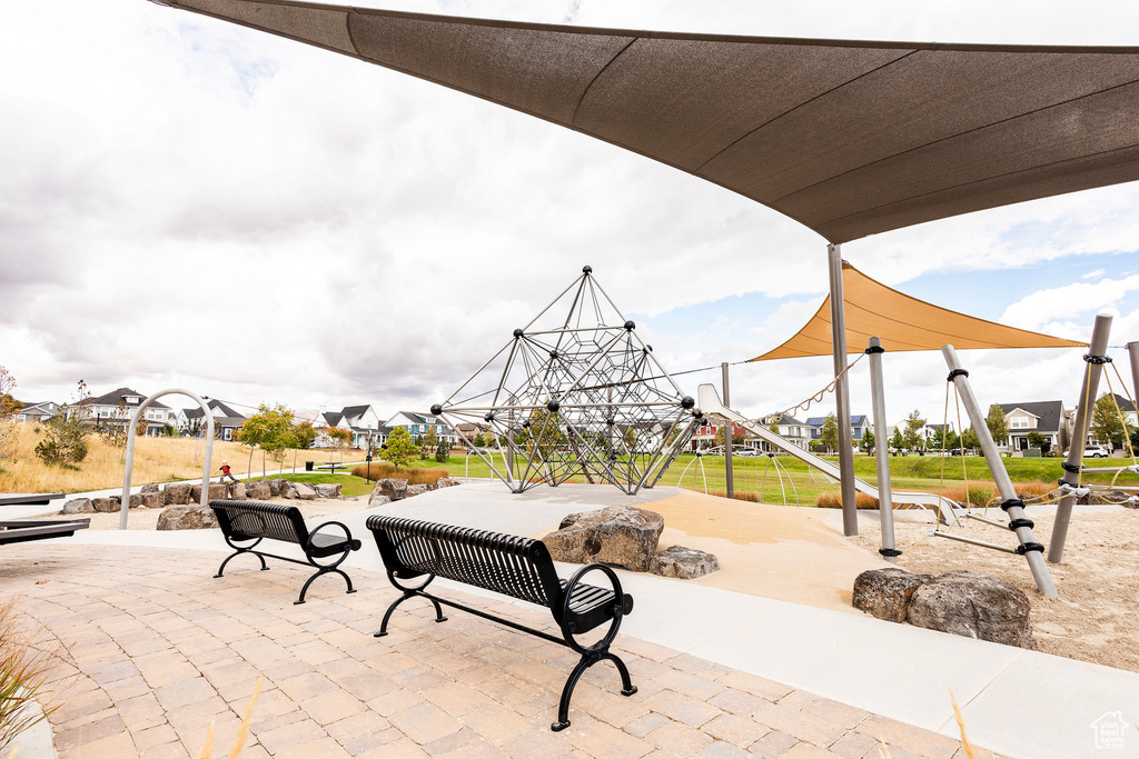 View of property's community with a playground