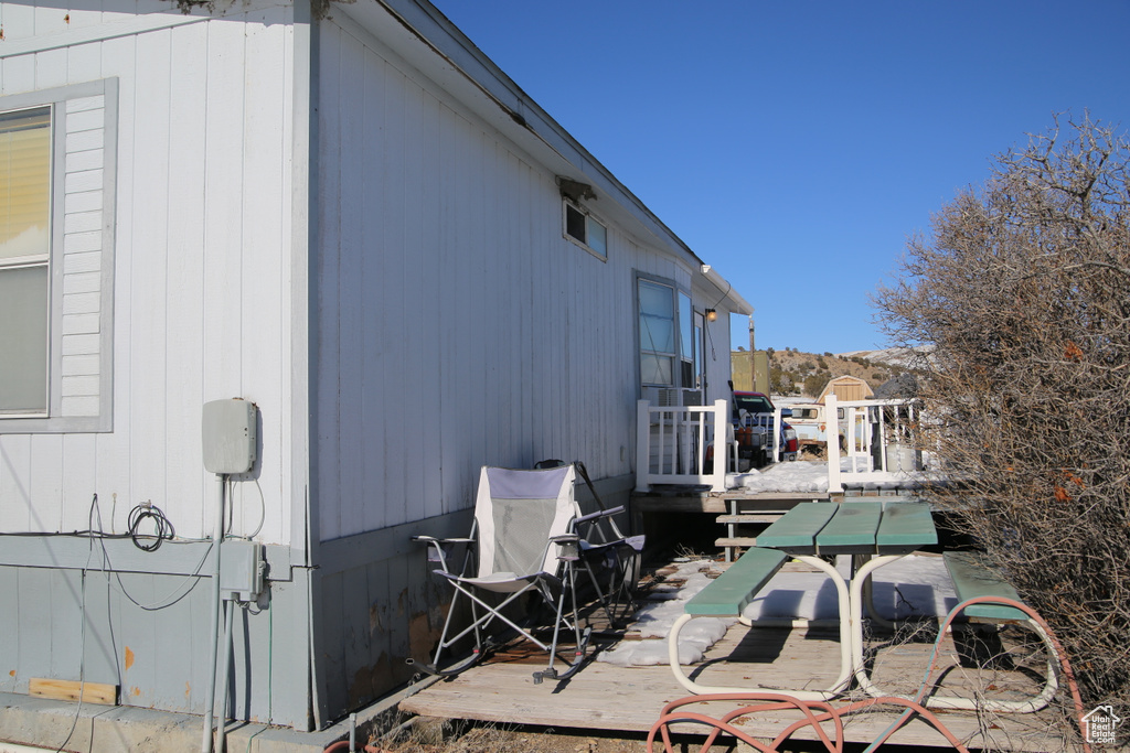 View of property exterior