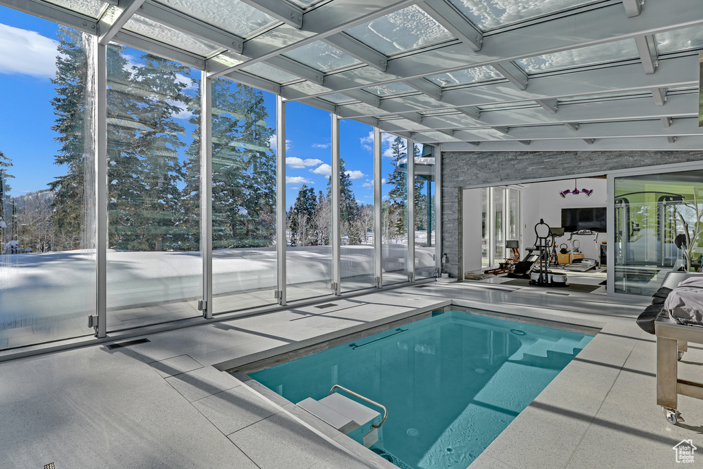 View of swimming pool