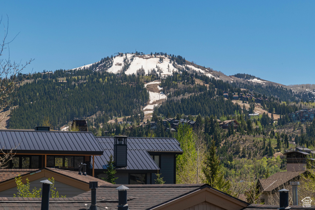View of mountain backdrop