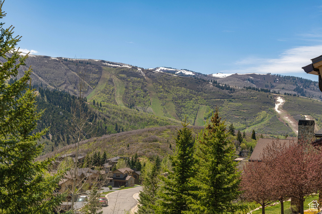 View of mountain backdrop