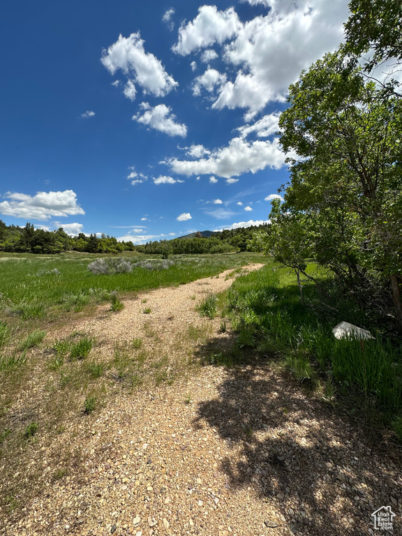 View of landscape with a rural view