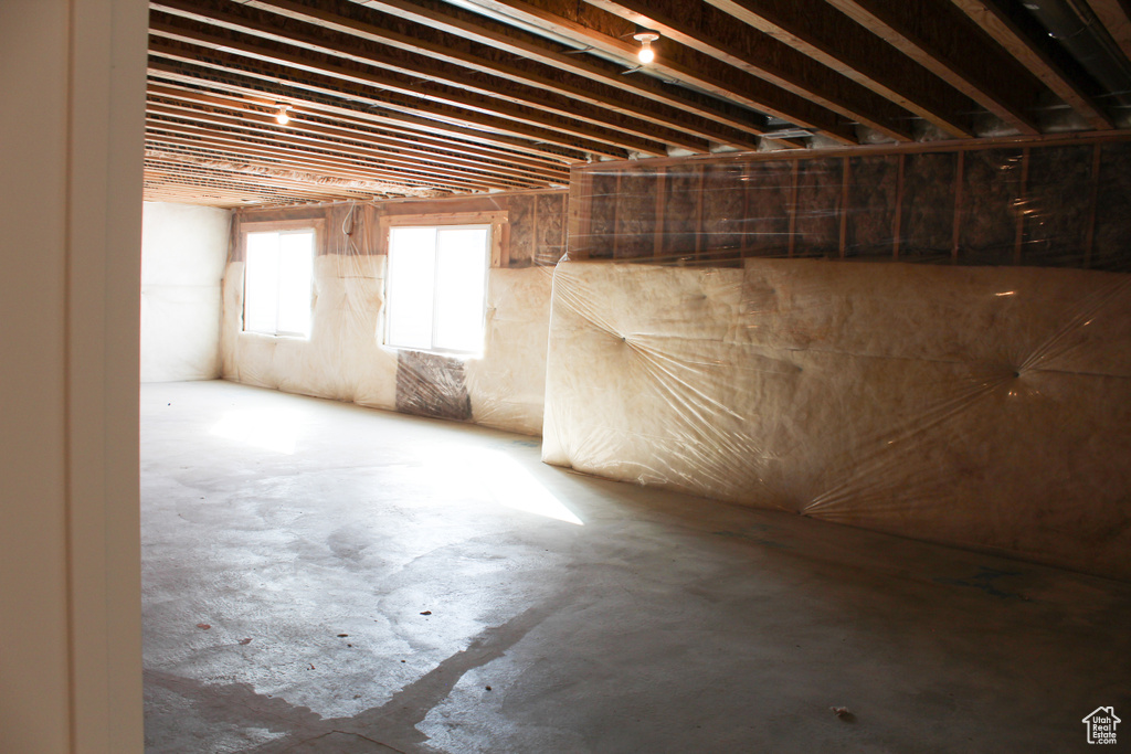 View of basement