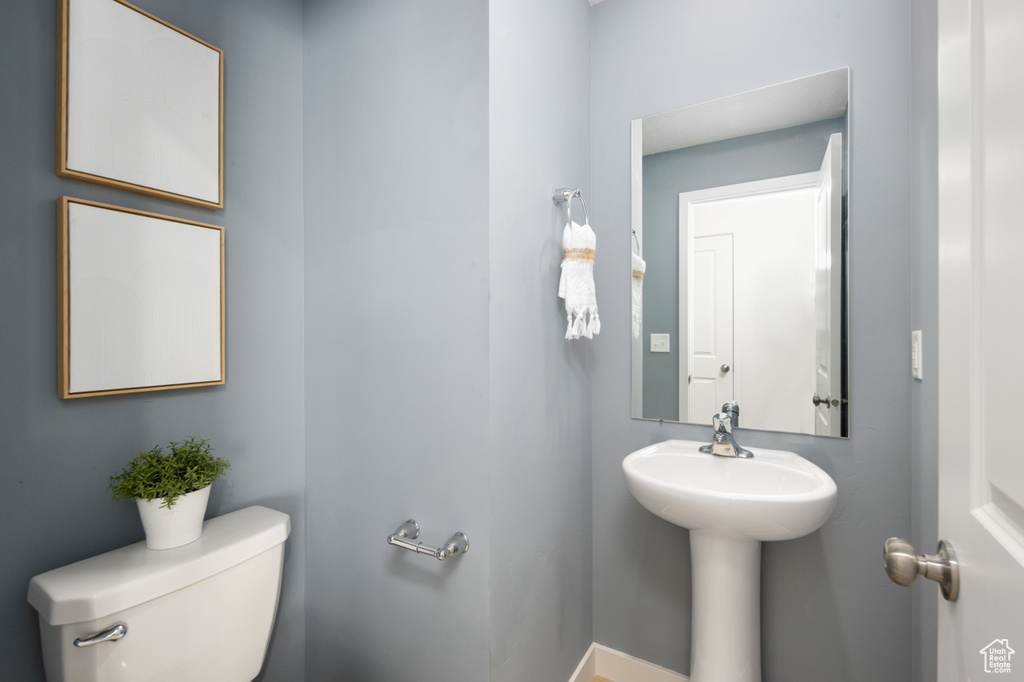 Bathroom with toilet