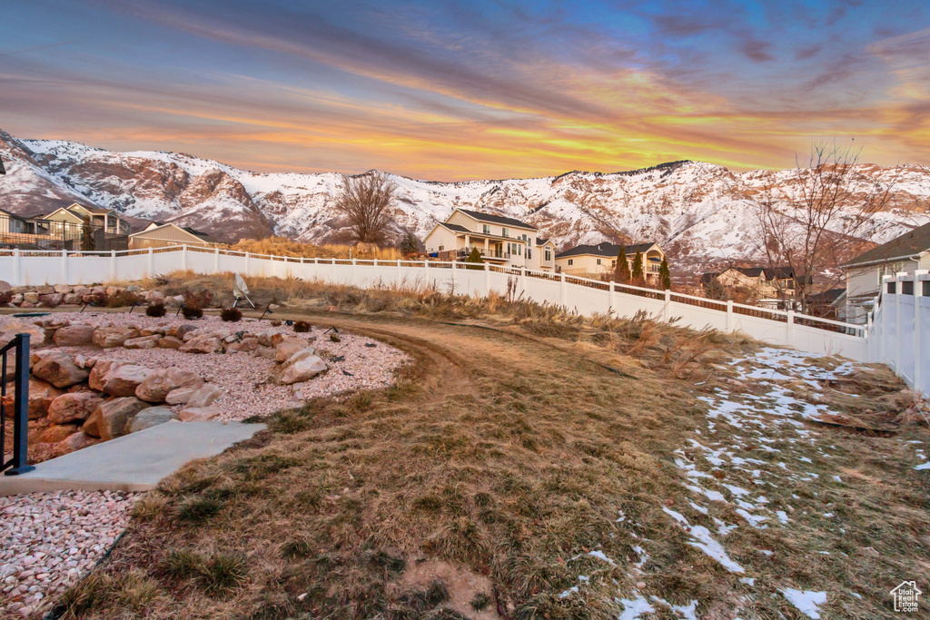 Property view of mountains
