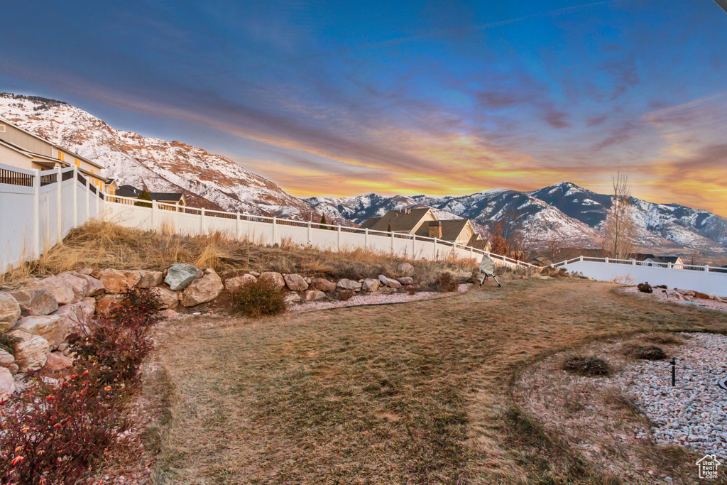 Property view of mountains