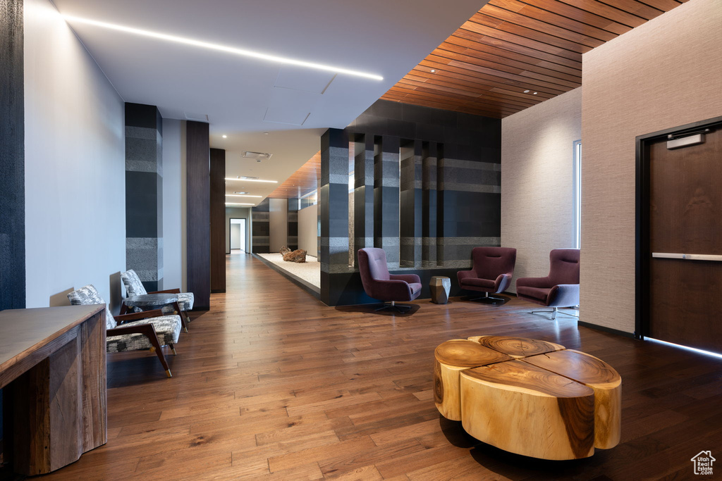 View of building lobby